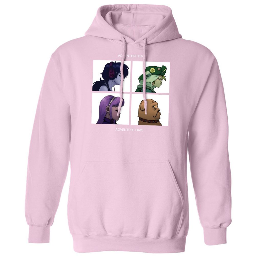 Classic Unisex Hoodie - 1U44YKZW - Light Pink - 3
