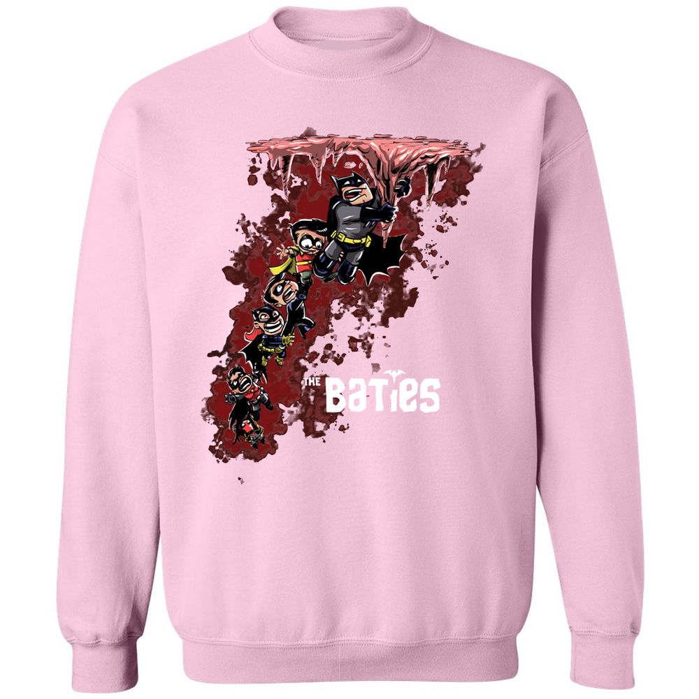 Classic Unisex Sweatshirt - QM5EYBC3 - Light Pink - 3