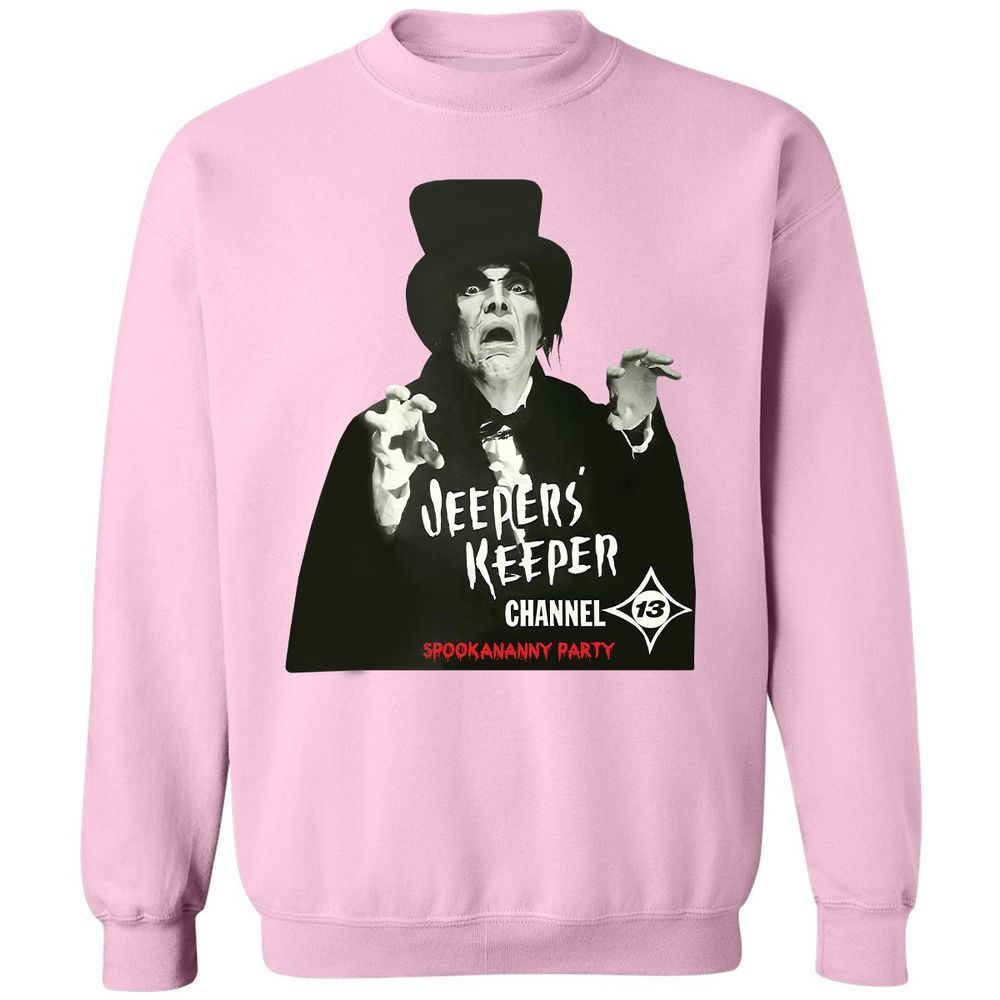 Classic Unisex Sweatshirt - H67P59CJ - Light Pink - 3