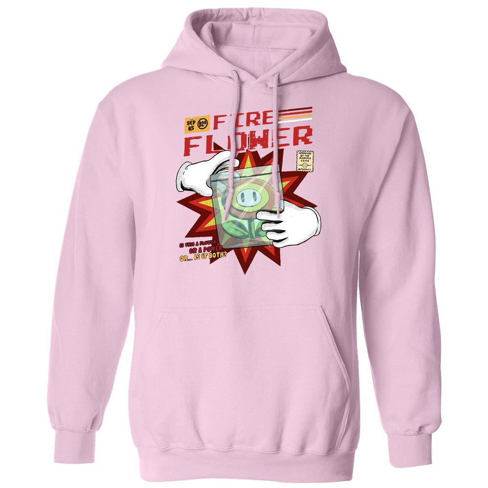 Classic Unisex Hoodie - J8YT4T6X - Light Pink - 3