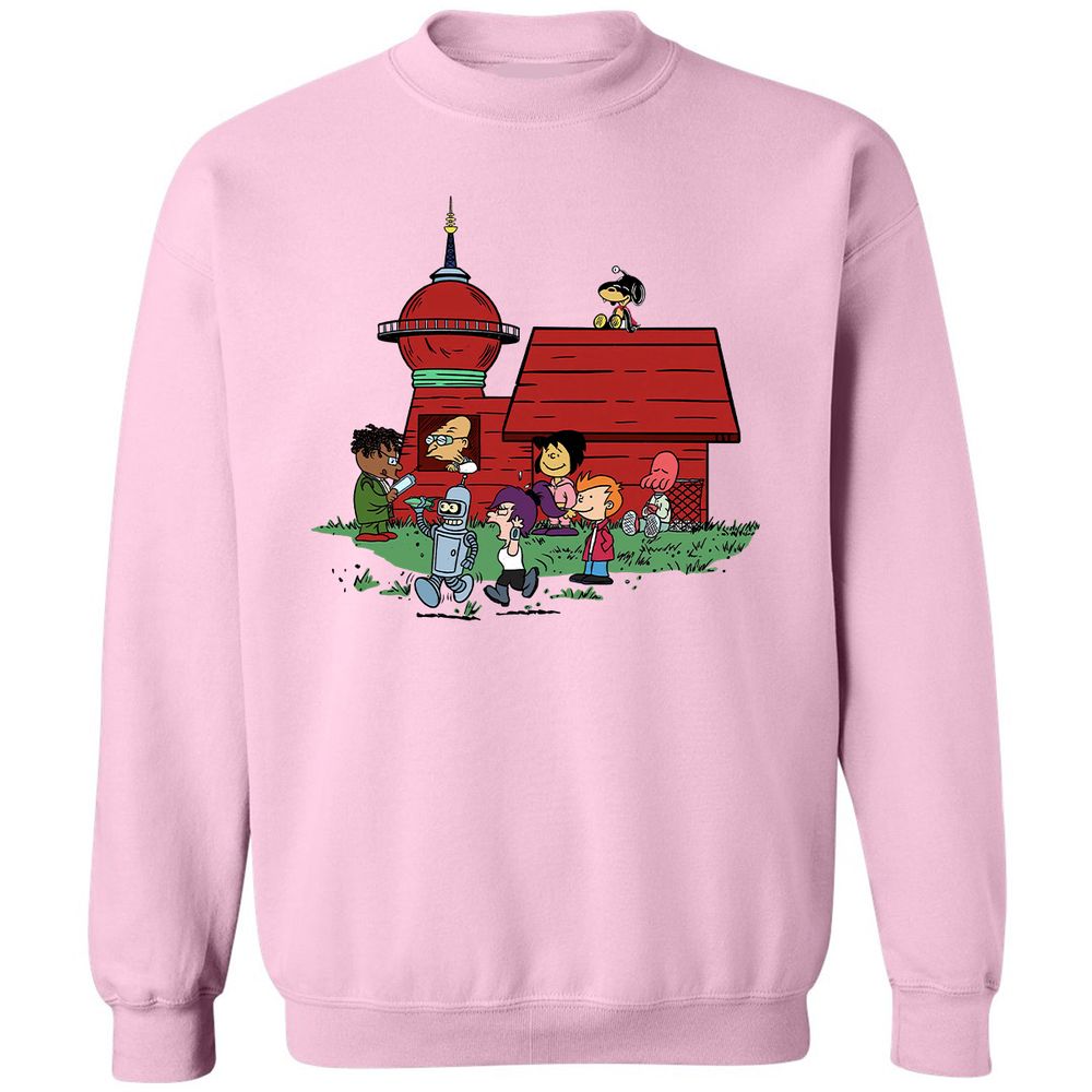 Classic Unisex Sweatshirt - 326V769T - Light Pink - 3