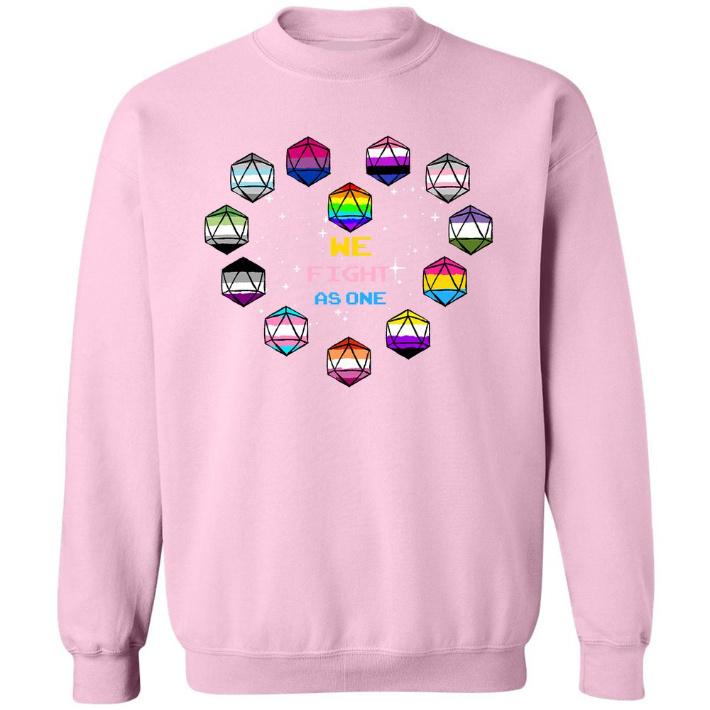 Classic Unisex Sweatshirt - V4HW7XXN - Light Pink - 3