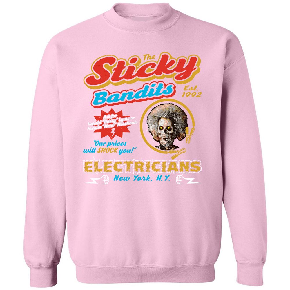 Classic Unisex Sweatshirt - ZTSJ1R6Y - Light Pink - 3
