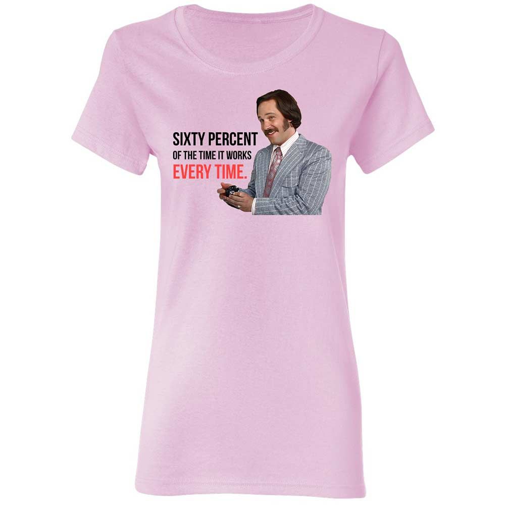 Women's T-Shirt - 871B9KUT - Light Pink - 3