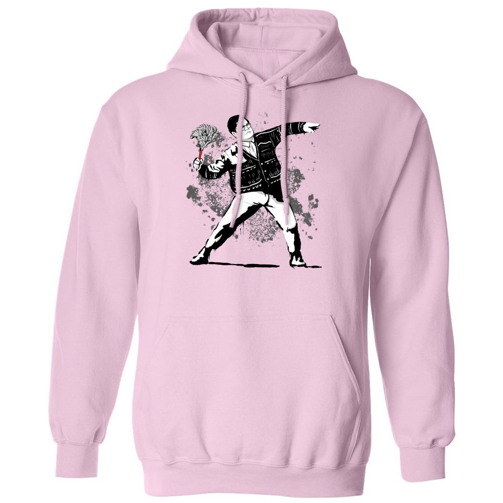 Classic Unisex Hoodie - JZZWU4V3 - Light Pink - 3