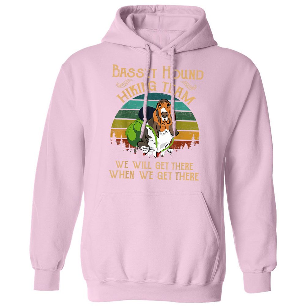 Classic Unisex Hoodie - ZL5H2G2R - Light Pink - 3