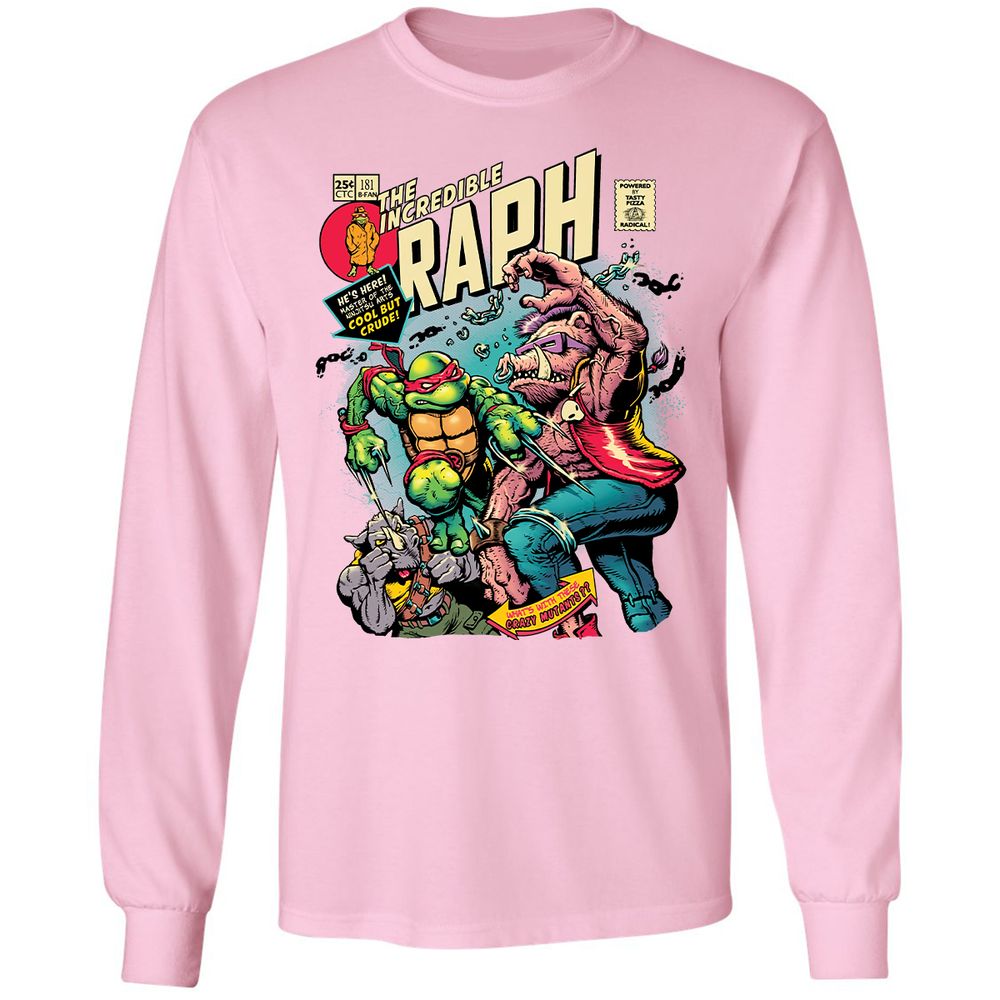 Long Sleeve T-Shirt - JCA51GRG - Light Pink - 3