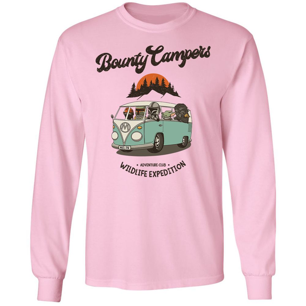 Long Sleeve T-Shirt - P5FLZ6EC - Light Pink - 3