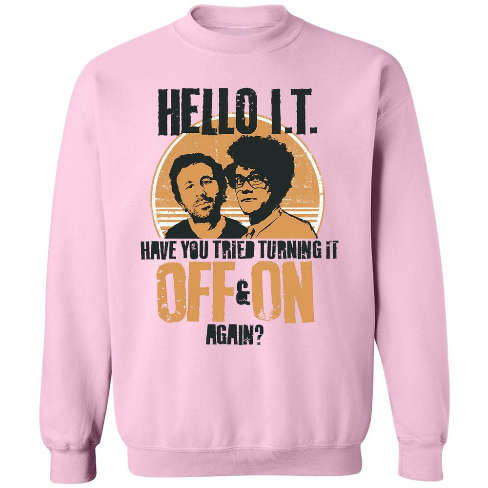Have You Tried Turning It Off & On Again - Light Pink - 3
