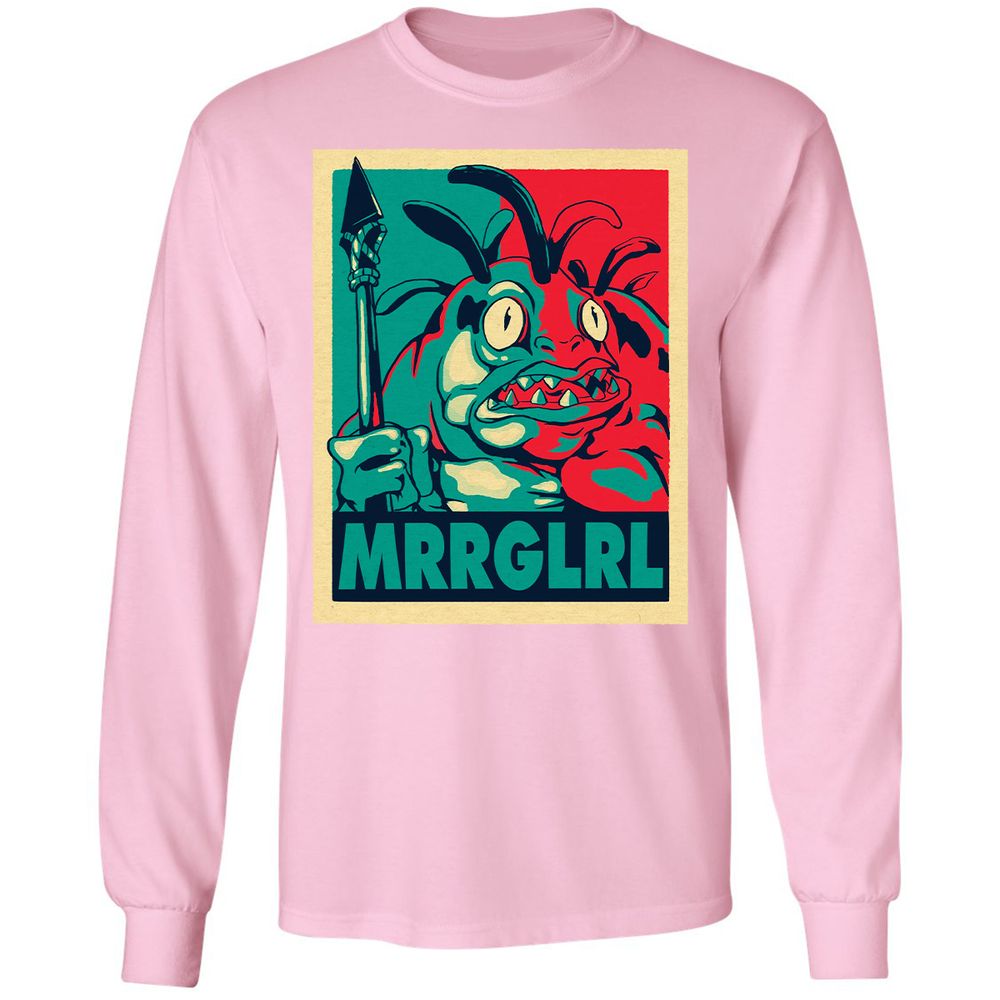 Long Sleeve T-Shirt - TEZENWYD - Light Pink - 3