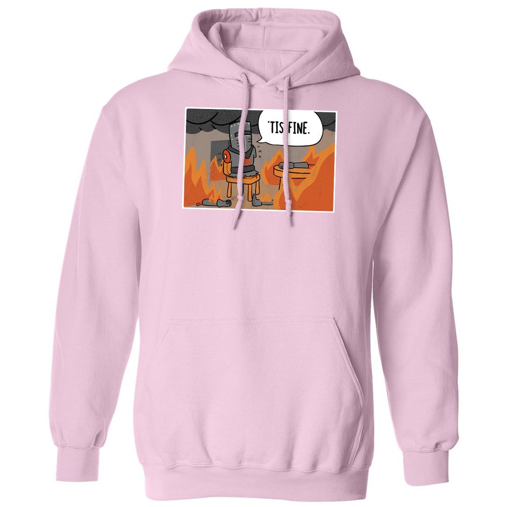 Classic Unisex Hoodie - XPJ6FFW4 - Light Pink - 3