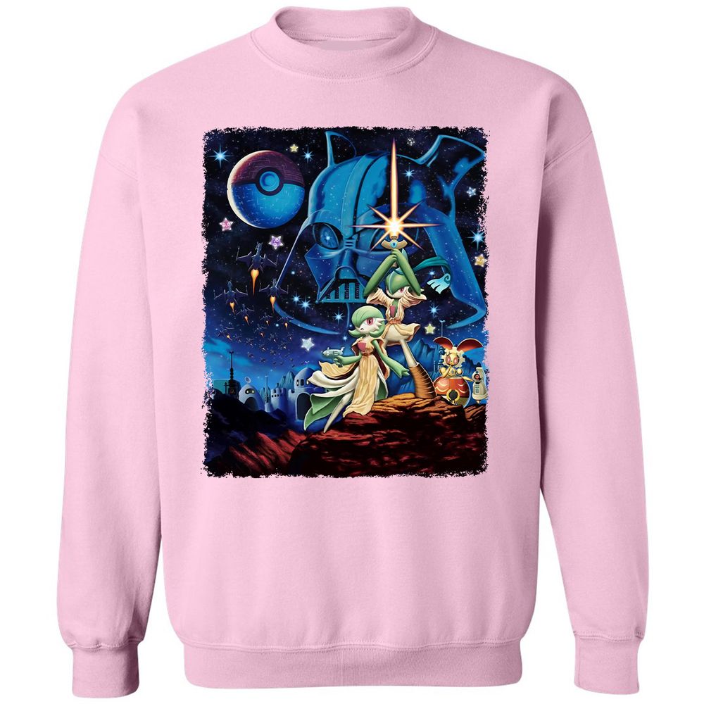 Classic Unisex Sweatshirt - QUQSDMC7 - Light Pink - 3