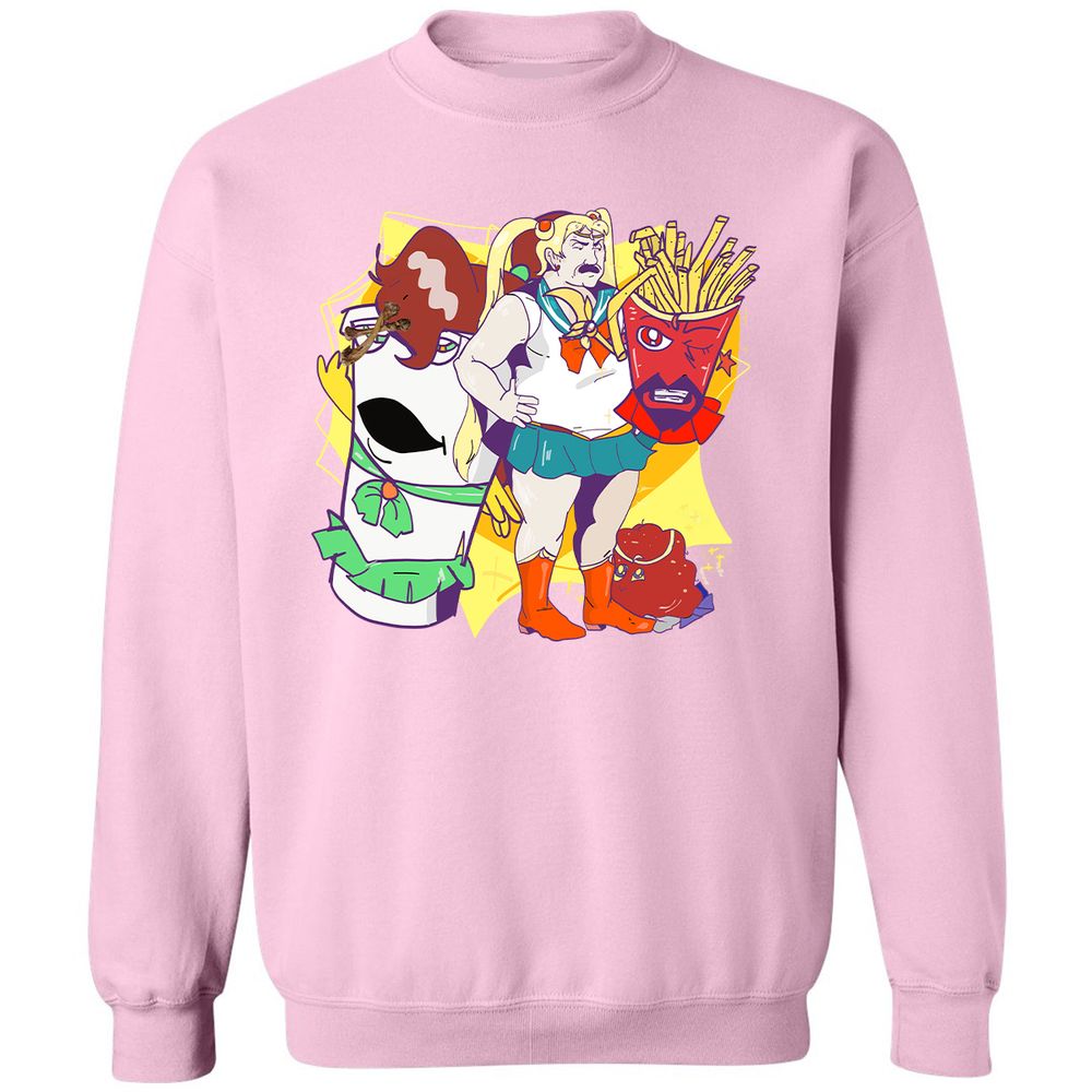 Classic Unisex Sweatshirt - LZWE2VWL - Light Pink - 3