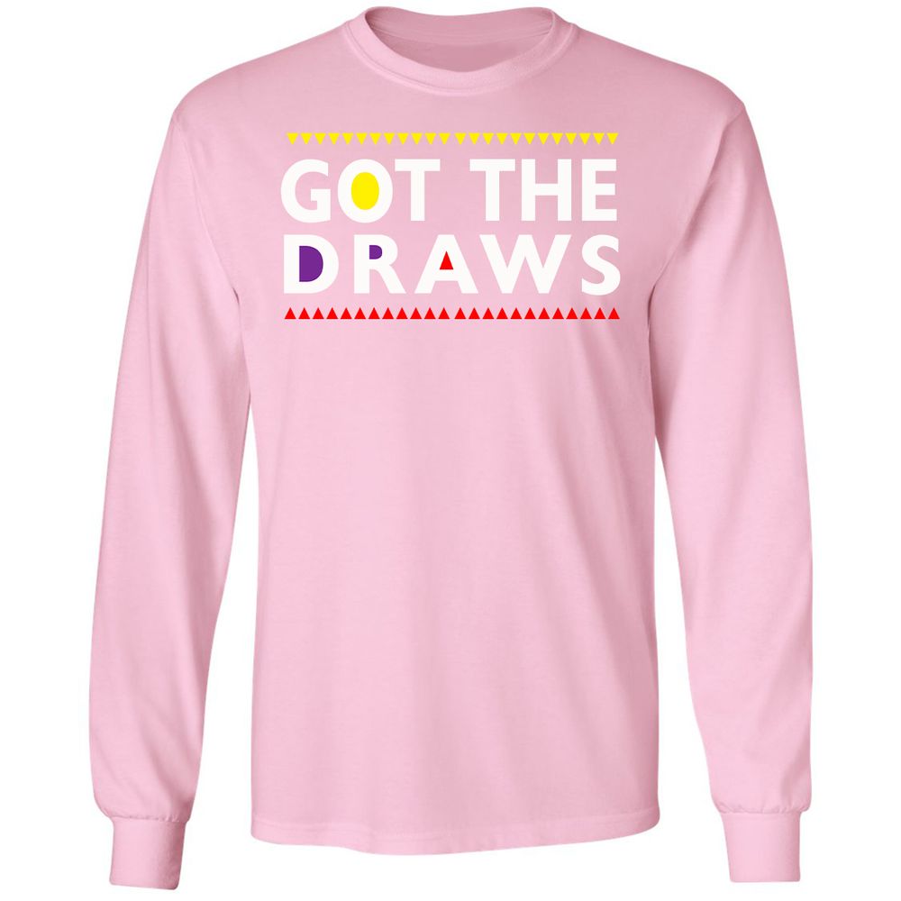 Long Sleeve T-Shirt - GMRHT8WH - Light Pink - 3