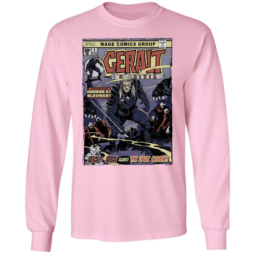 Long Sleeve T-Shirt - EQYL2B4H - Light Pink - 3