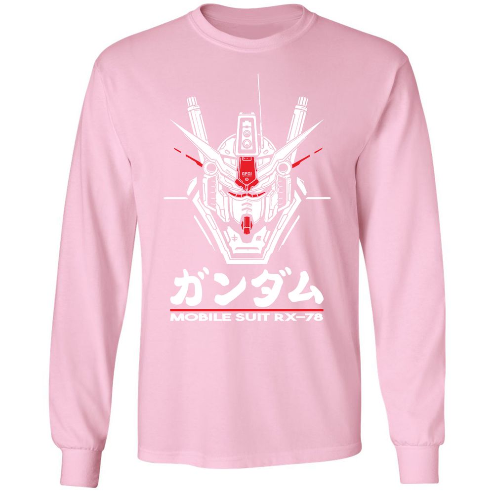 Long Sleeve T-Shirt - YD73WX58 - Light Pink - 3