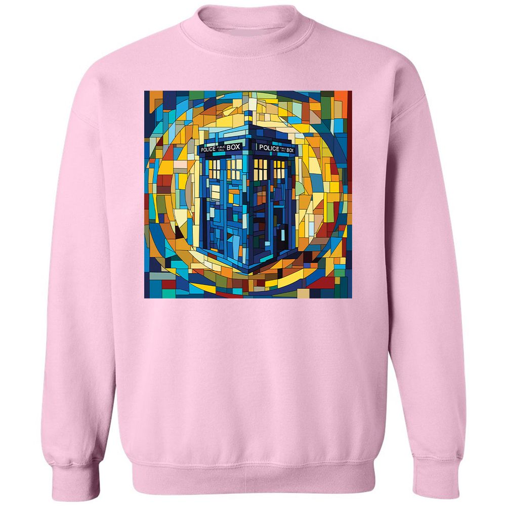 Classic Unisex Sweatshirt - 55FLSZP1 - Light Pink - 3