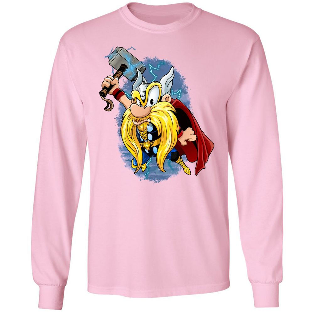 Long Sleeve T-Shirt - 8RT18GB1 - Light Pink - 3