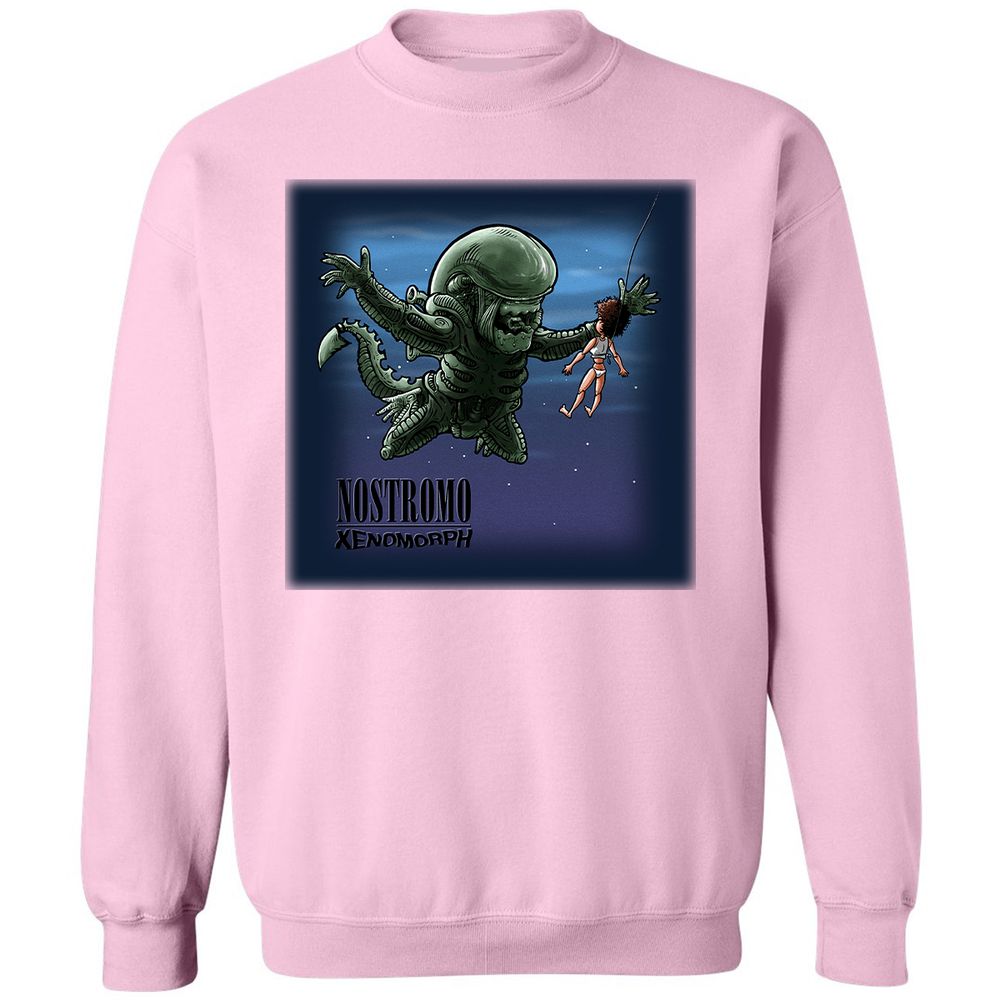 Classic Unisex Sweatshirt - F7N93CY8 - Light Pink - 3