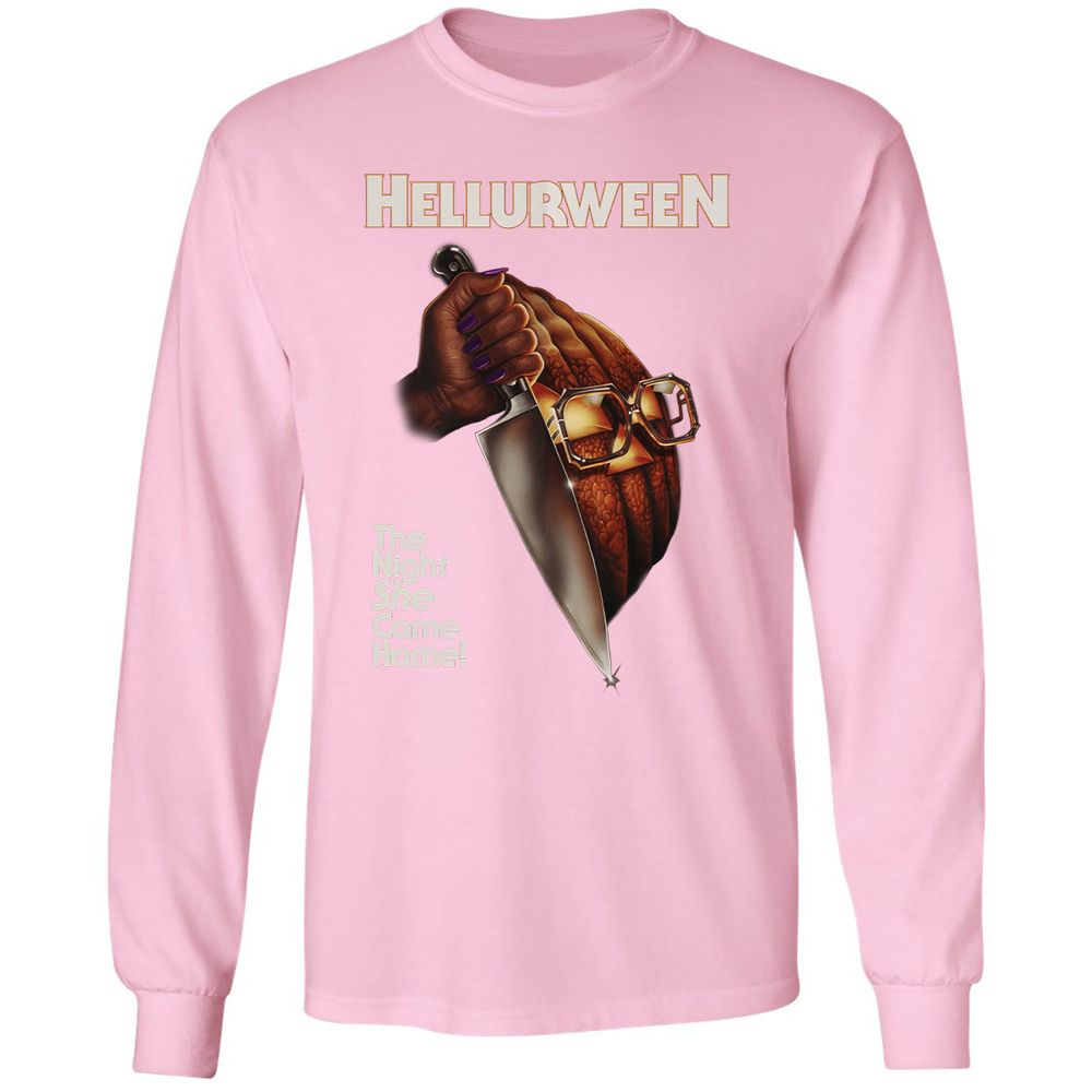 Long Sleeve T-Shirt - 8F7VSQPC - Light Pink - 3