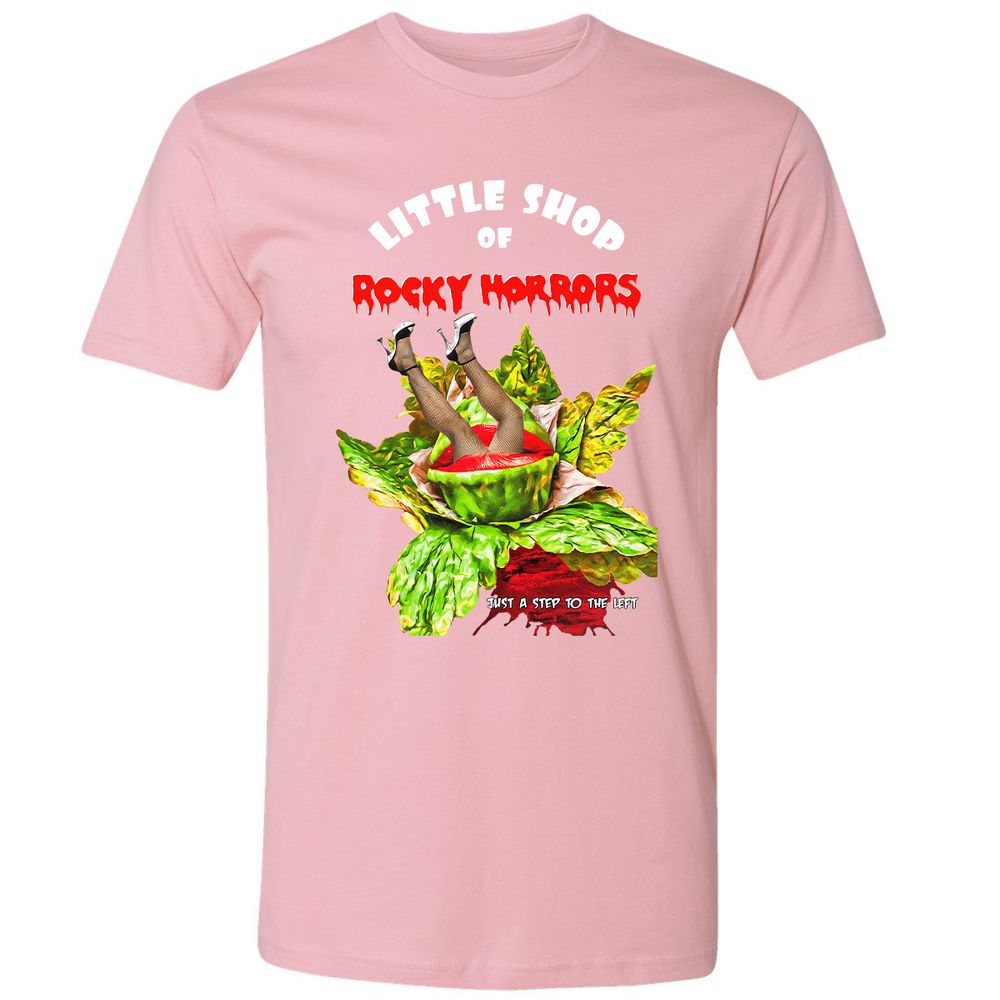 Premium Unisex T-Shirt - Black - Light Pink - 3