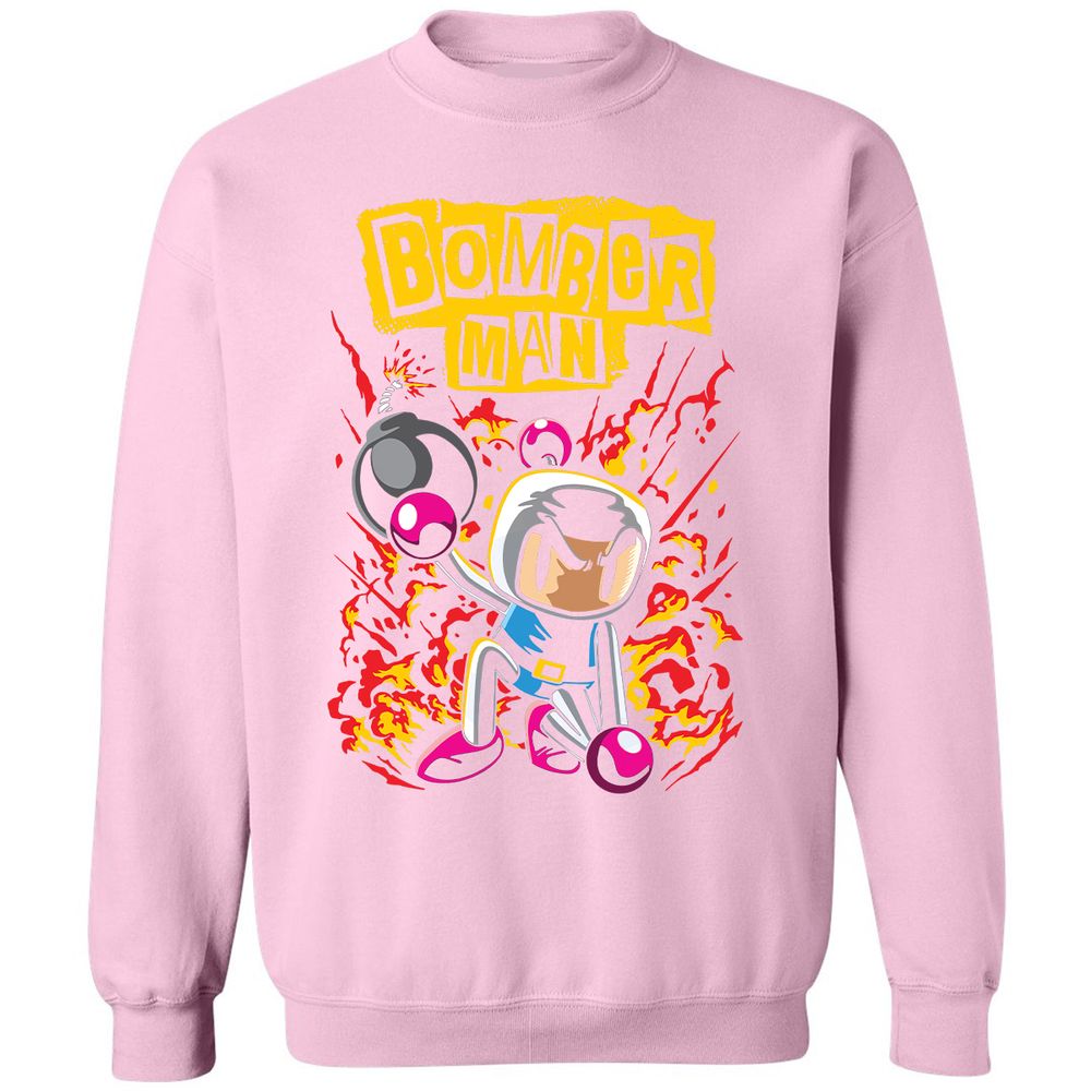 Classic Unisex Sweatshirt - 64BG6N9H - Light Pink - 3