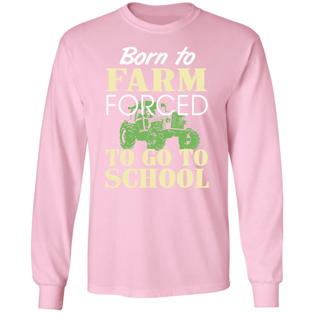 Long Sleeve T-Shirt - LU2KT5LY - Light Pink - 3