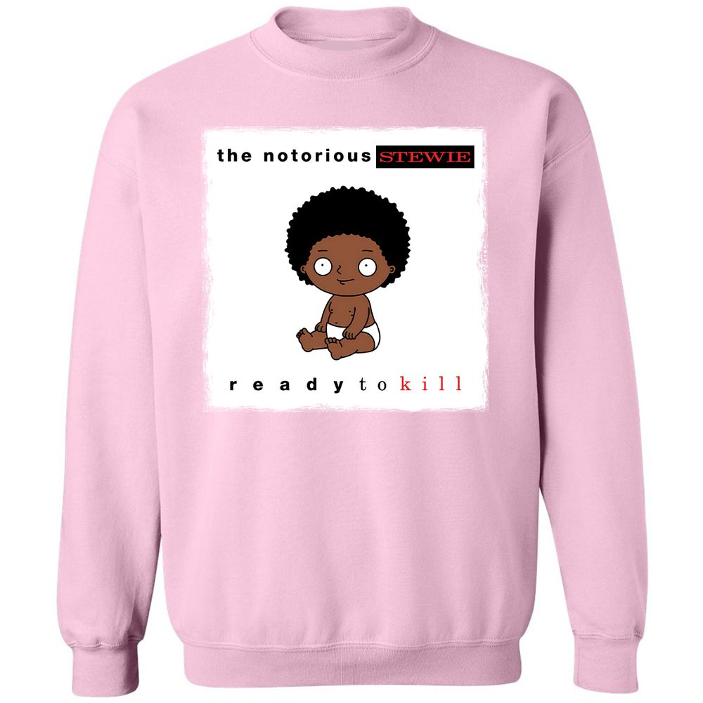 Classic Unisex Sweatshirt - QB8Q5RL3 - Light Pink - 3