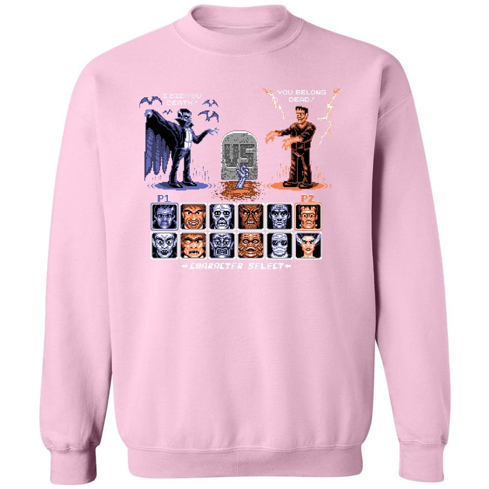 Classic Unisex Sweatshirt - WCULFCH8 - Light Pink - 3