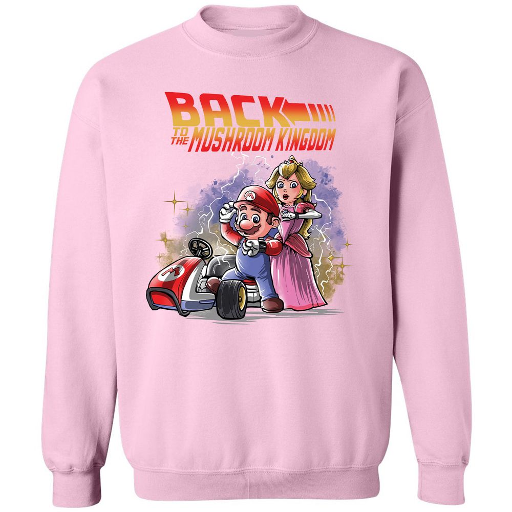 Classic Unisex Sweatshirt - UK68X2PF - Light Pink - 3