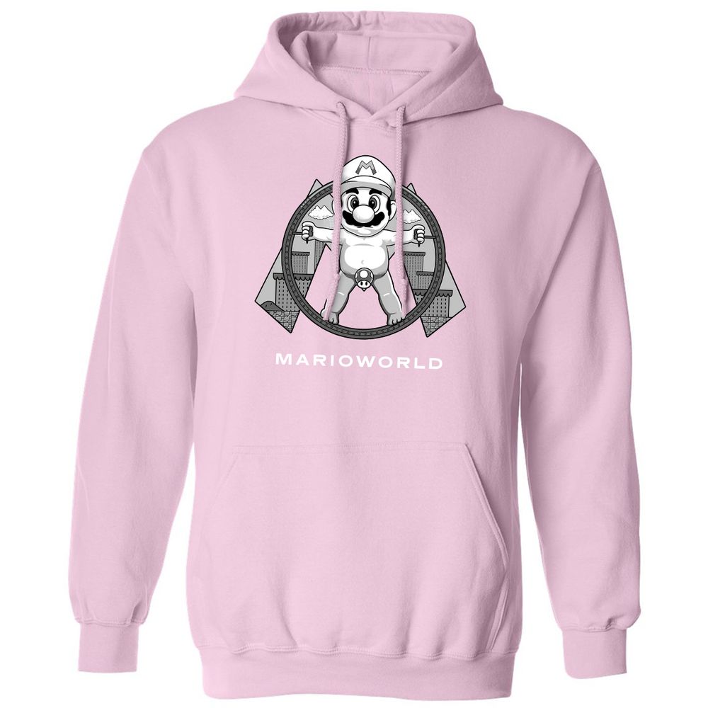 Classic Unisex Hoodie - SKVEB37F - Light Pink - 3