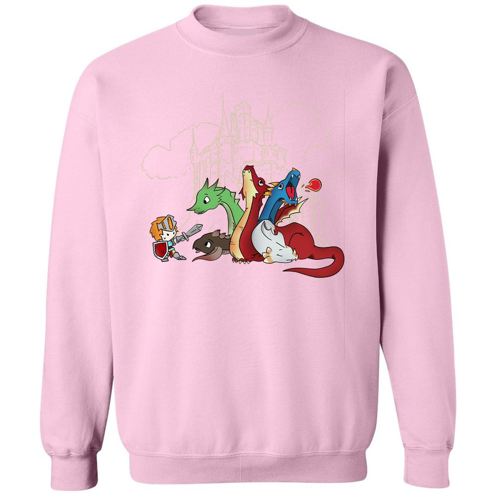 Classic Unisex Sweatshirt - 3F21793Z - Light Pink - 3