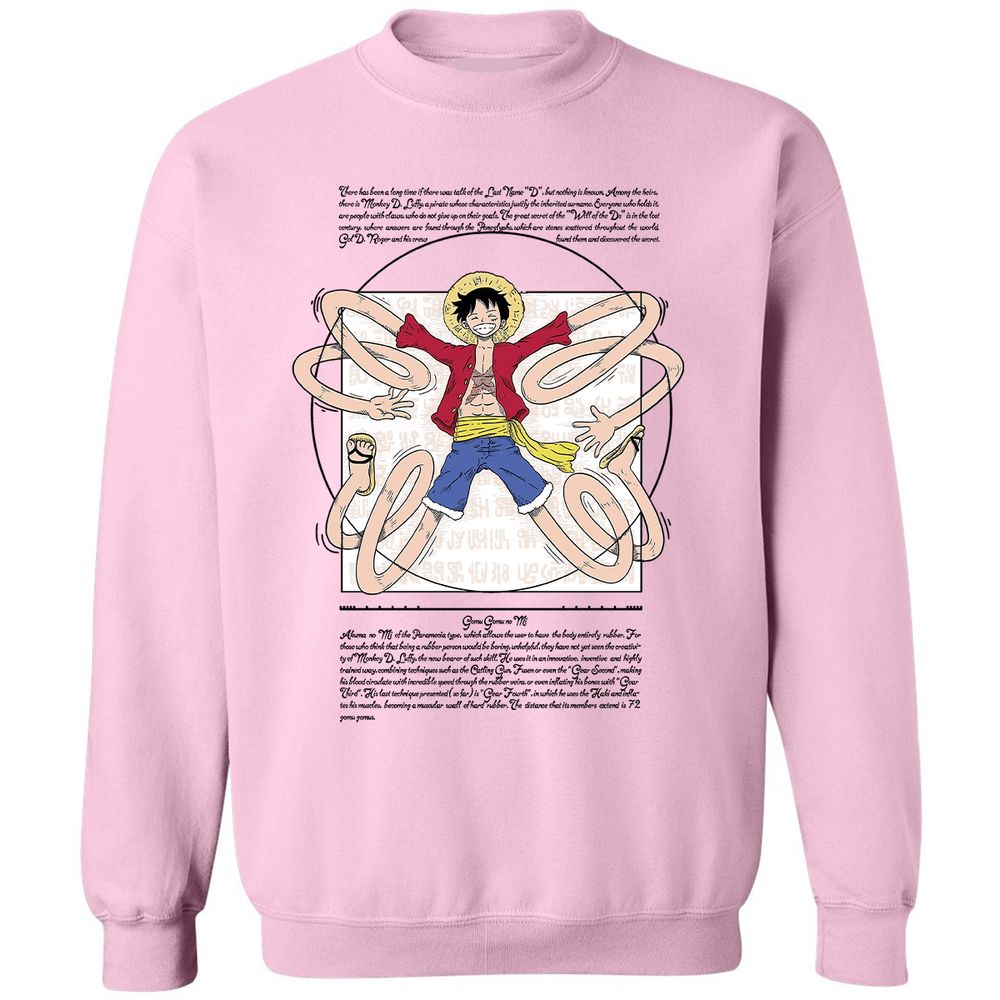 Classic Unisex Sweatshirt - YVSASKWS - Light Pink - 3