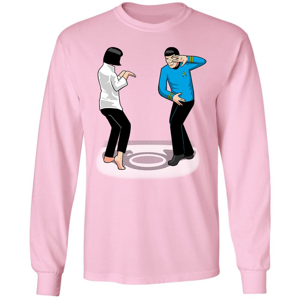 Long Sleeve T-Shirt - YFQRBYYA - Light Pink - 3