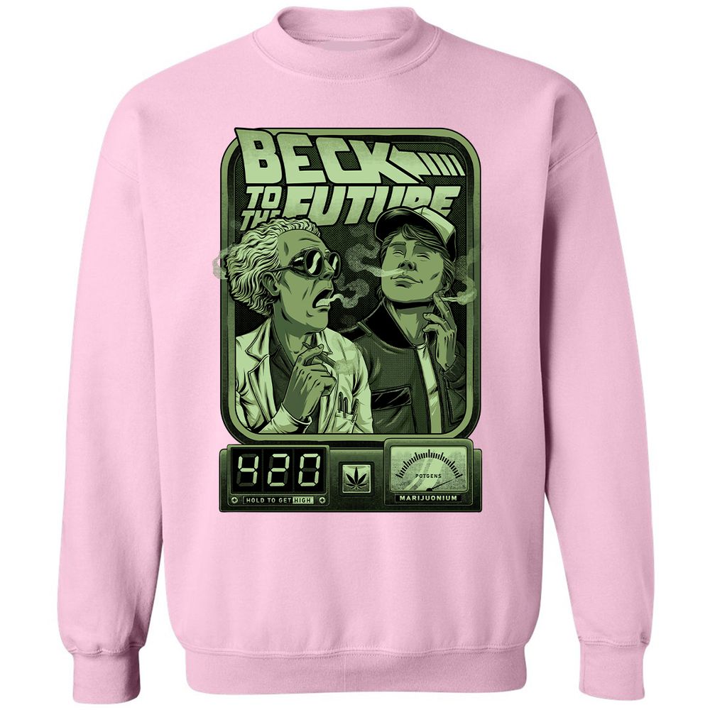 Classic Unisex Sweatshirt - MUNVRX7R - Light Pink - 3