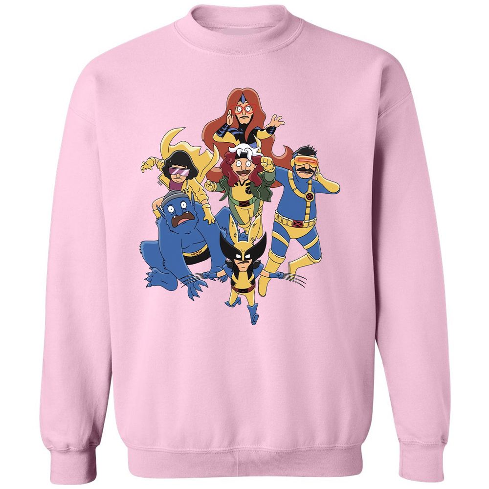 Classic Unisex Sweatshirt - S5S5H8YR - Light Pink - 3