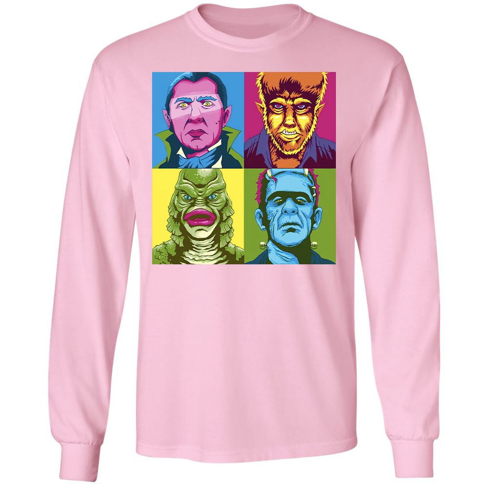 Long Sleeve T-Shirt - 585XHMFG - Light Pink - 3