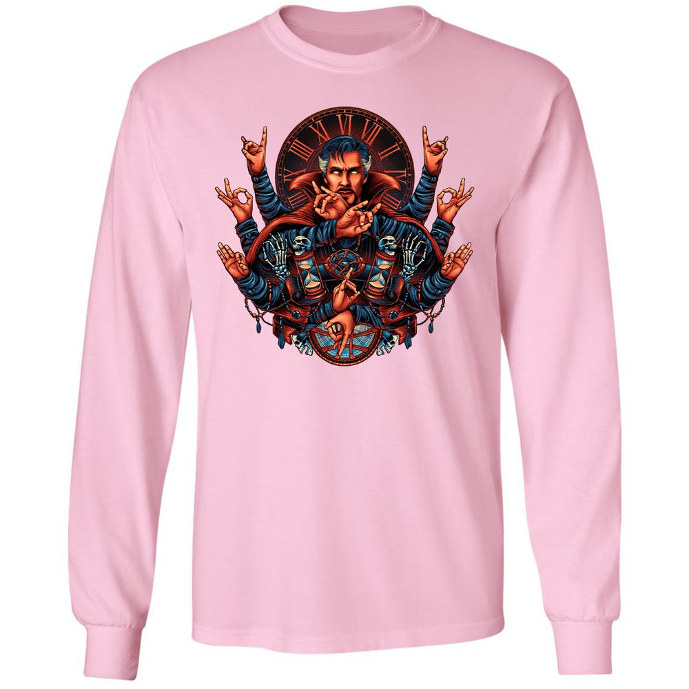 Long Sleeve T-Shirt - DHNABUEM - Light Pink - 3