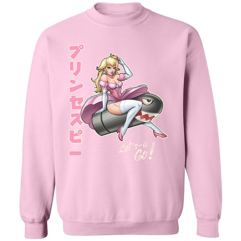 Classic Unisex Sweatshirt - GVA6DRWJ - Light Pink - 3