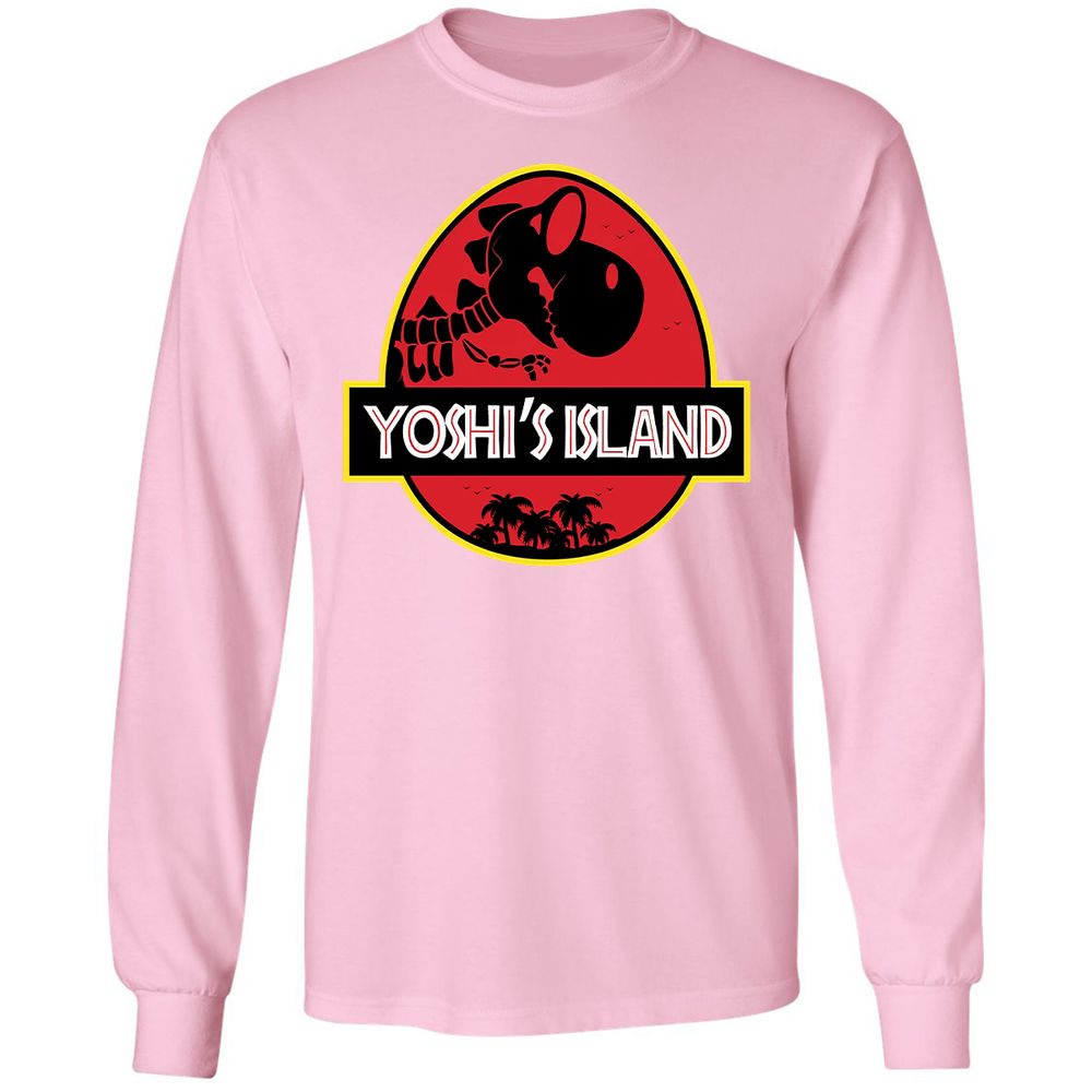 Long Sleeve T-Shirt - HDJPN6U7 - Light Pink - 3