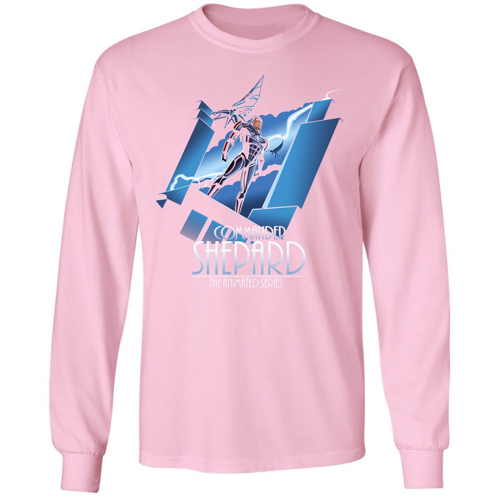 Long Sleeve T-Shirt - YMRS1DDF - Light Pink - 3