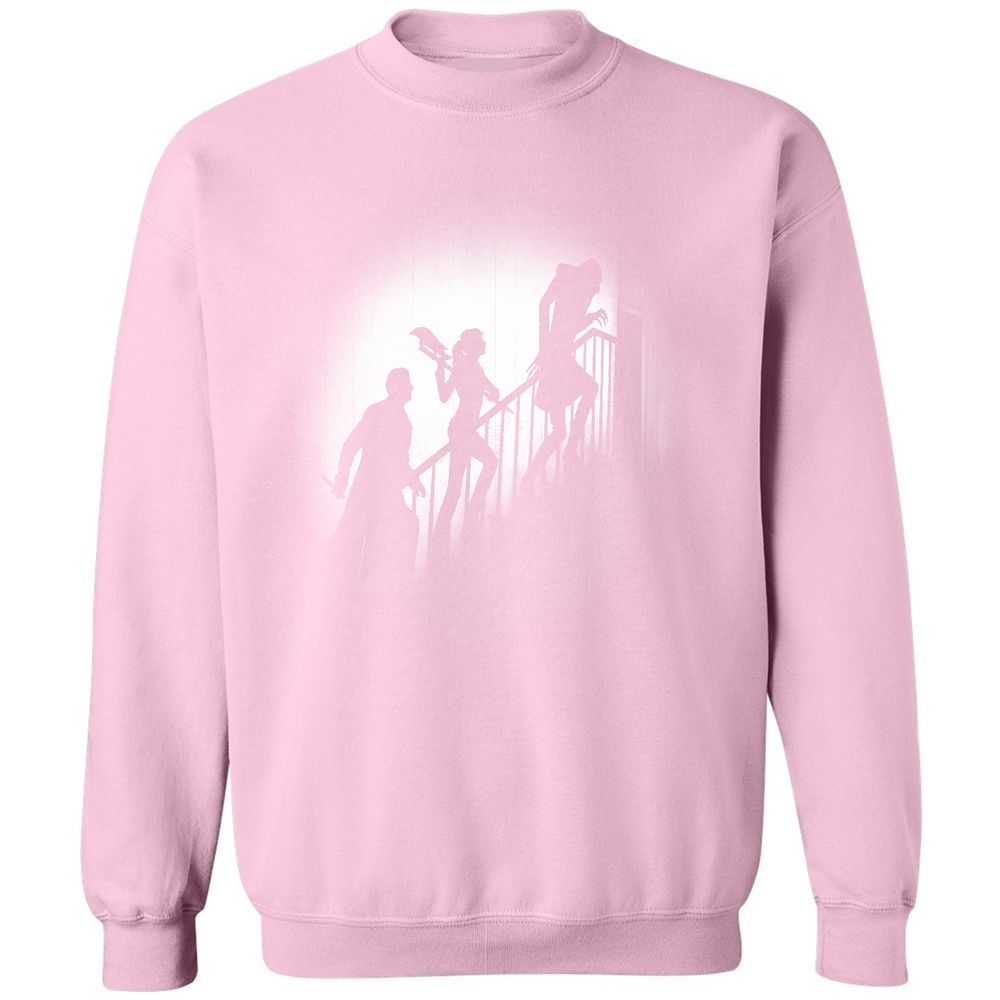 Classic Unisex Sweatshirt - N6AXVQU7 - Light Pink - 3
