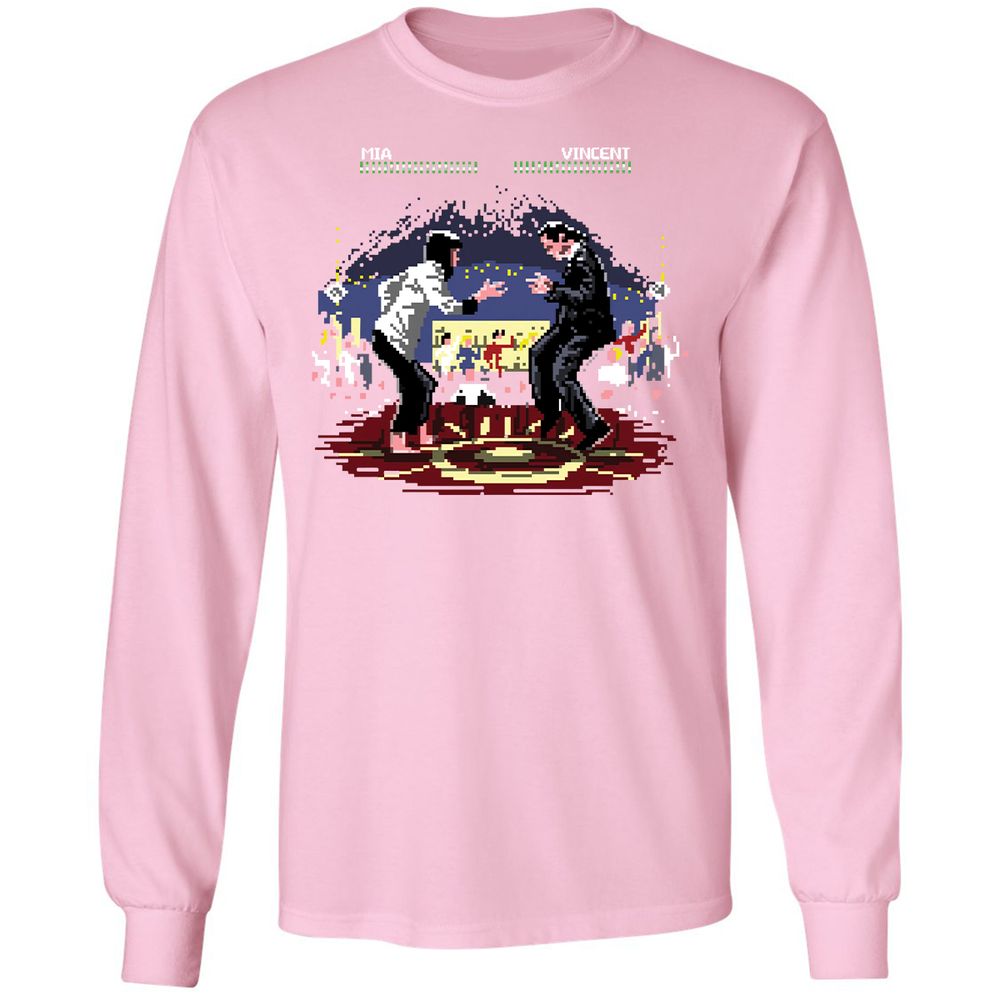 Long Sleeve T-Shirt - TVBLFW54 - Light Pink - 3