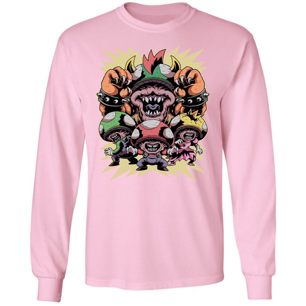 Long Sleeve T-Shirt - J85B1NUY - Light Pink - 3