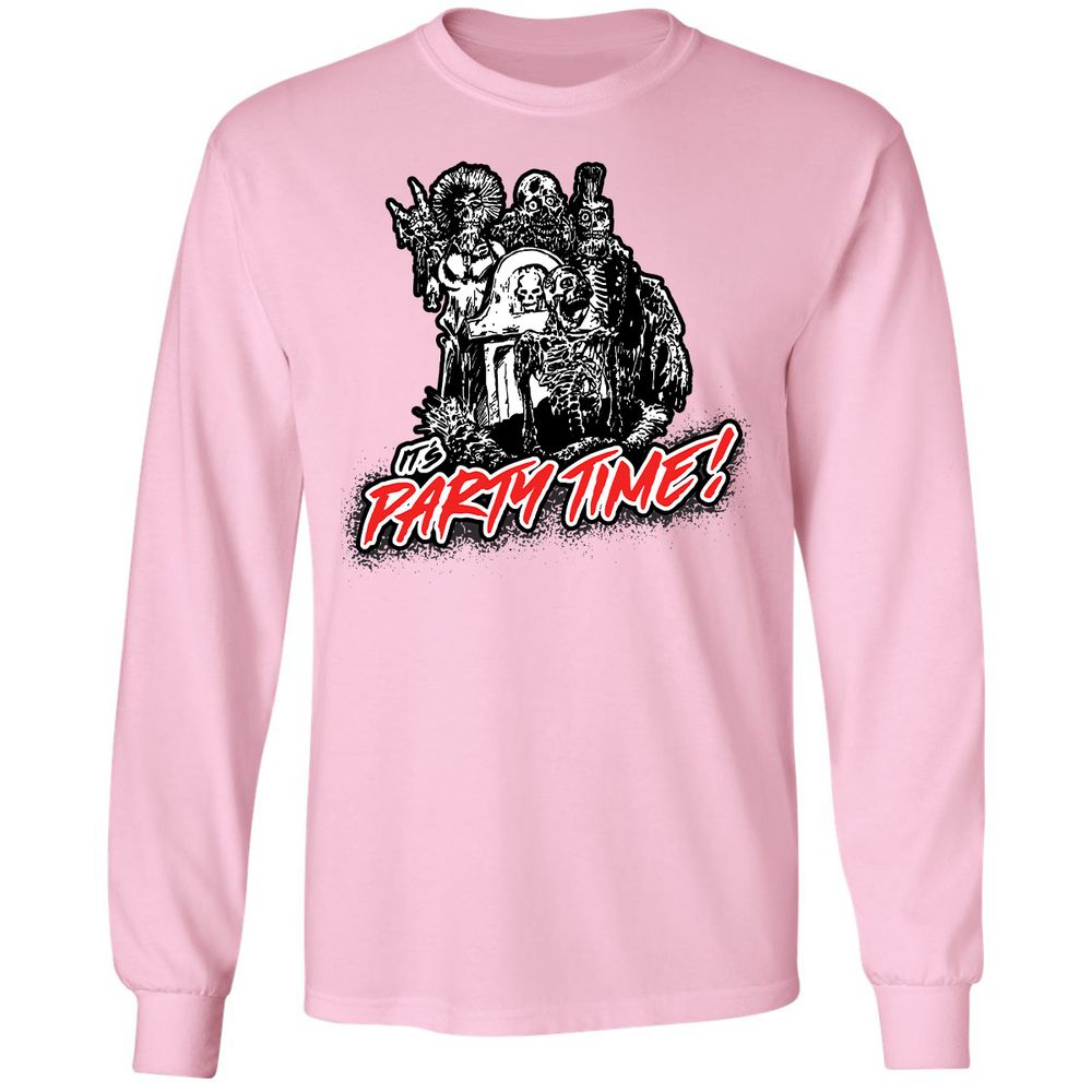Long Sleeve T-Shirt - 5E4VYLKV - Light Pink - 3