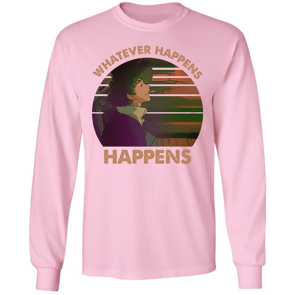 Long Sleeve T-Shirt - EXMBYG9J - Light Pink - 3