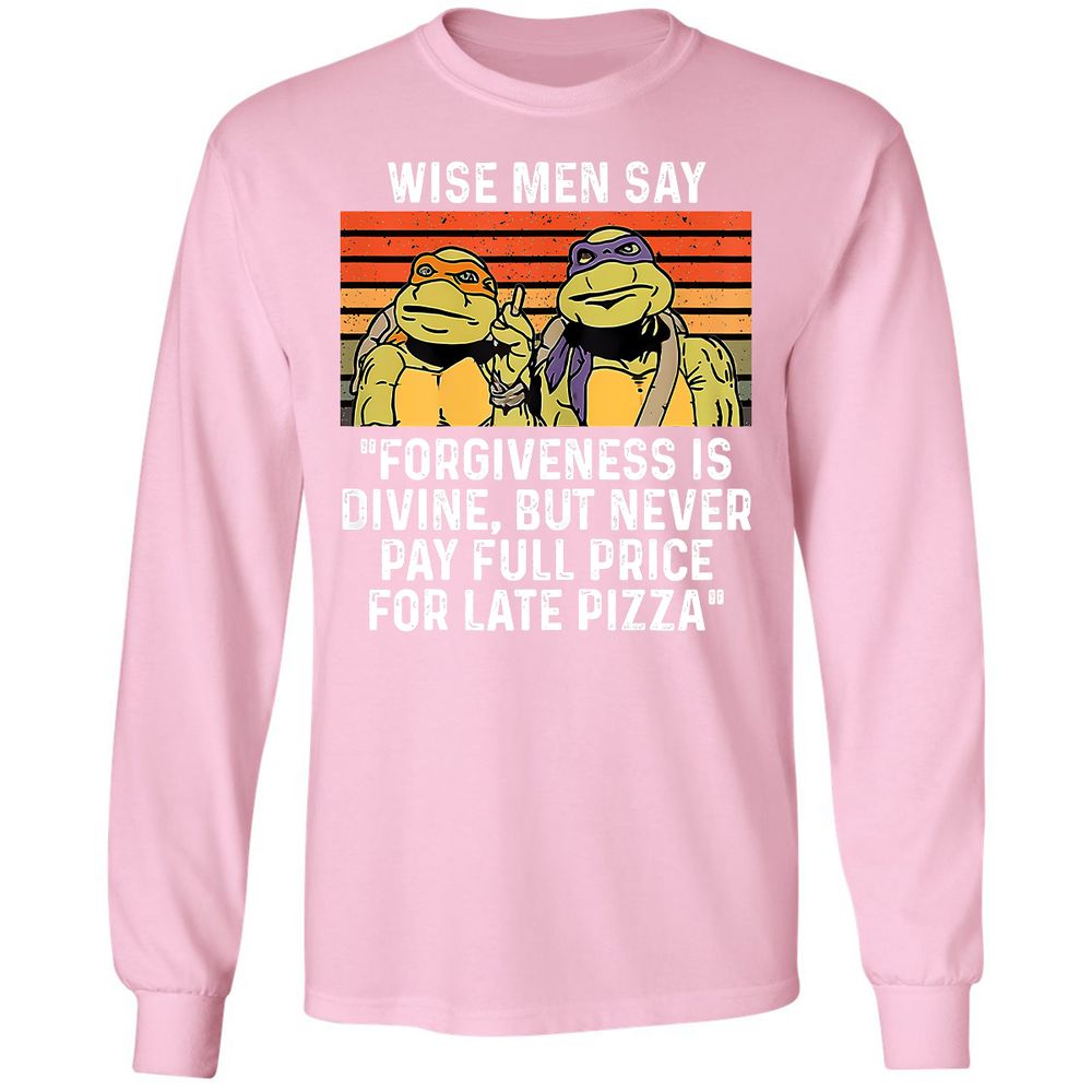 Long Sleeve T-Shirt - U4CDC7P9 - Light Pink - 3