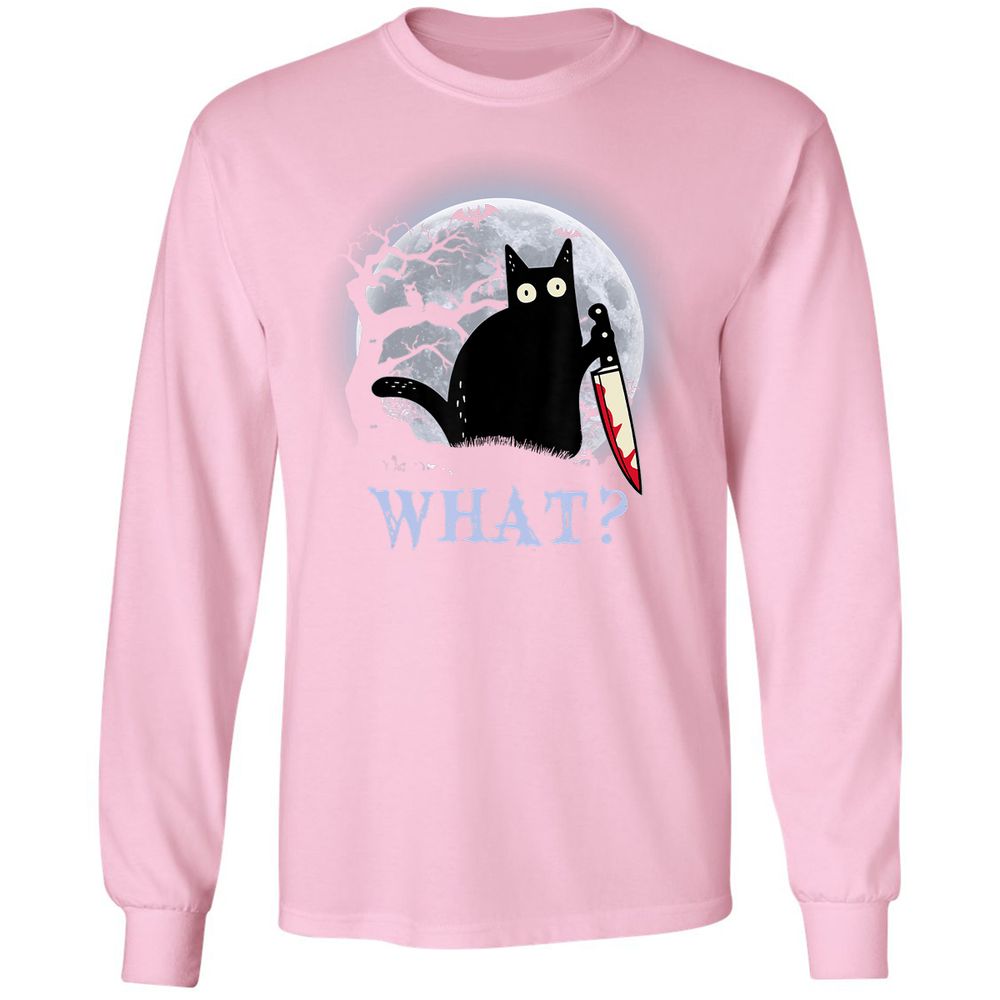 Long Sleeve T-Shirt - KQCBD2XT - Light Pink - 3