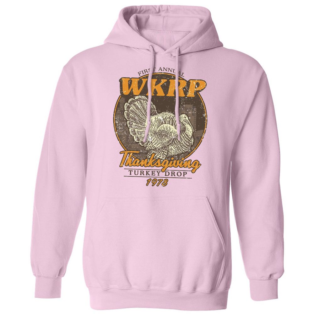 WKRP Turkey Drop - Light Pink - 3