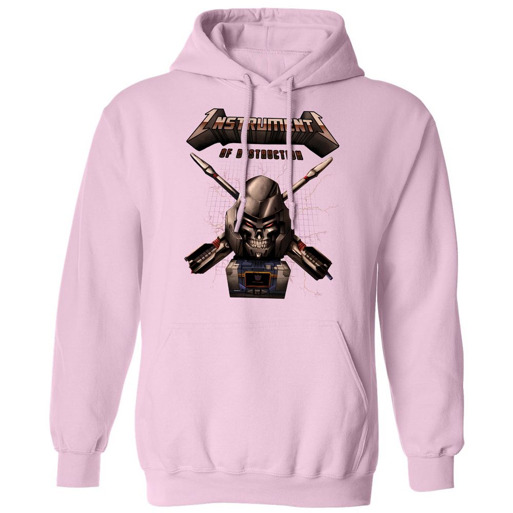 Classic Unisex Hoodie - 9M8EY467 - Light Pink - 3